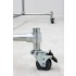 Pipe Clothing Rack - Casters