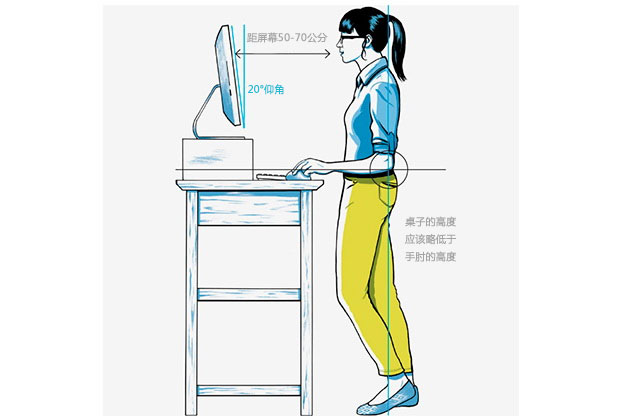 定制高脚办公桌