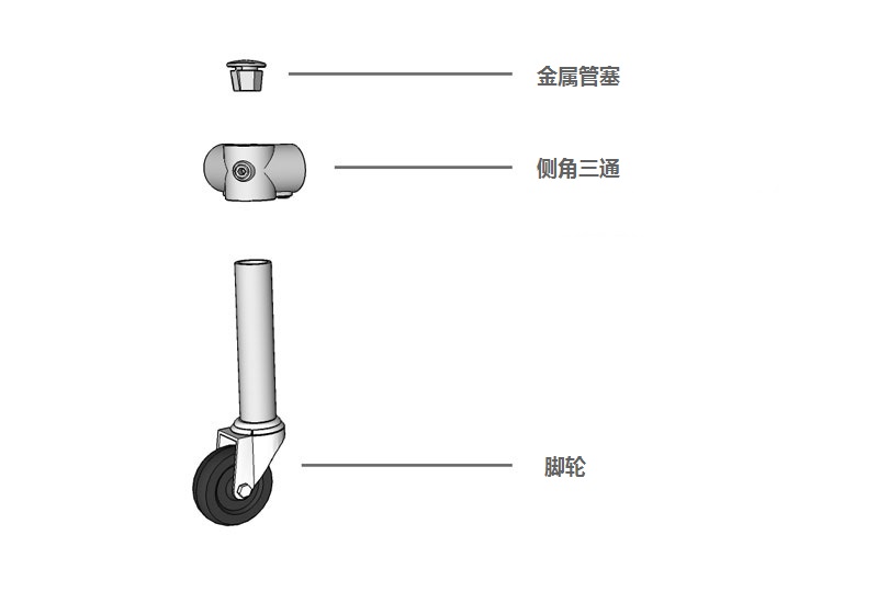 重型推车架
