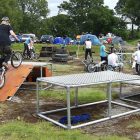 用新百建管接头搭建的BMX自行车塞障碍