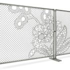 新百建花边栅栏